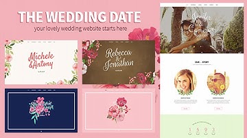 The Wedding Date - Responsive HTML Template | Themeforest Website Templates and Themes