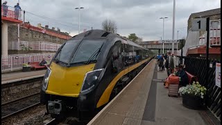 Trains At Brighouse Station On 26425 Including Tone From Grand Central Freight