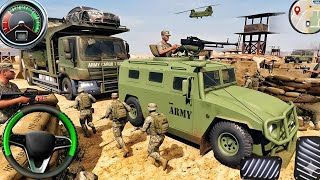 USA Army Truck Driving Cargo Games 2020-Us Offroad Army Track Driving Simulator...3D - Gameplay ... screenshot 5