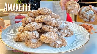 CALABRIAN SOFT AMARETTI very easy with Almonds 🍪 of Everyone at the table