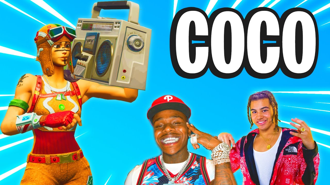 The BEST "COCO" Fortnite Montage (24kGoldn & Dababy)