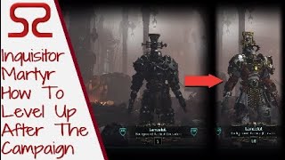 Inquisitor Martyr Ps4 How To Level Post Campaign