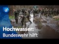 Hochwasser in Deutschland: Bundeswehr im Einsatz
