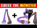 Guess the monster smiling critters by emoji and voice  poppy playtime chapter 3 character