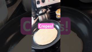 Making Crepes for a dessert recipe!! #crepes  #dessert