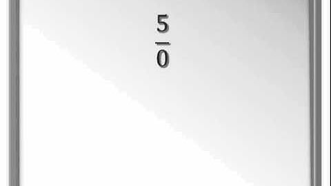 Zero in the Denominator