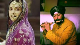 Video thumbnail of "" AAYAT " Bajirao mastani on Flute artist - BALJINDER SINGH BALLUFLUTE +919302570625"