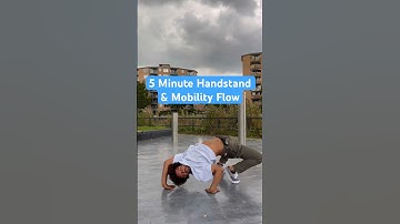 5 minute flow for beginners! #movementculture #calisthenics #headstand #mobility #locomotion