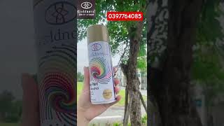 Sơn xịt màu đồng A400 #goldnova #kimkhitonghop #sonxit #cokhi #bienquangcao #vlxd #son #