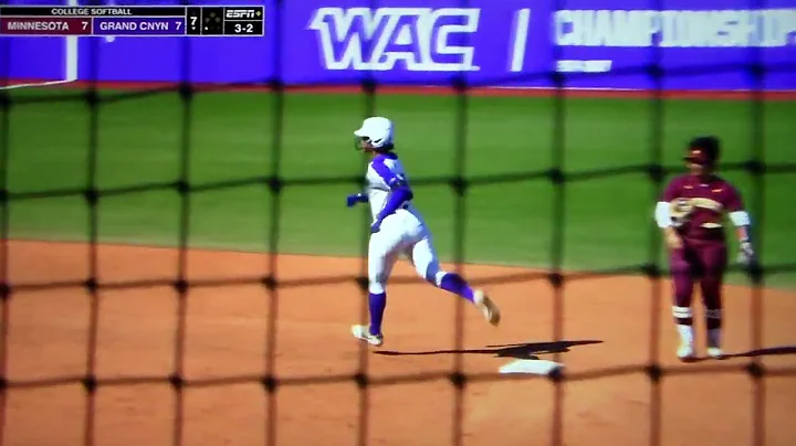 Grand Canyon softball's Danae Chatman hits walk of...