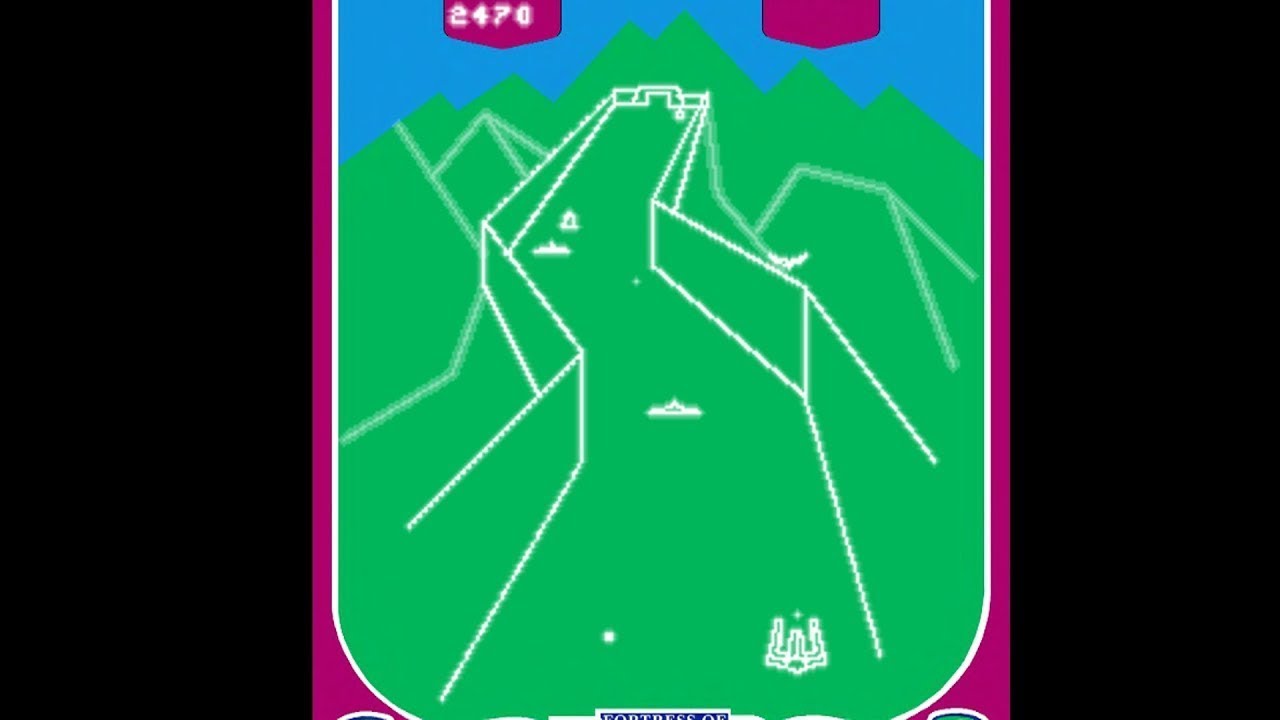 Vectrex Longplay - Fortress of Narzod - Overlayed