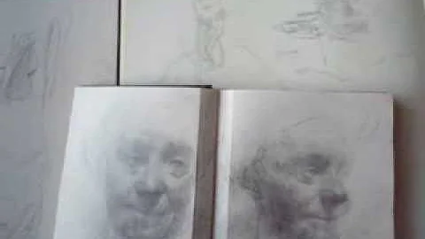 Roy Eastland sketchbook drawings 2013