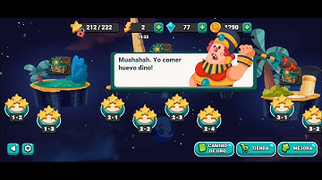 🌴Island 2 (level 1-4) Dino Bash Travel Thru Time - Dinosaur Battle