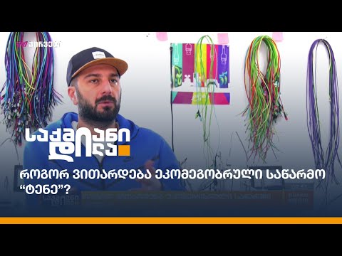 როგორ ვითარდება ეკომეგობრული საწარმო “ტენე”?