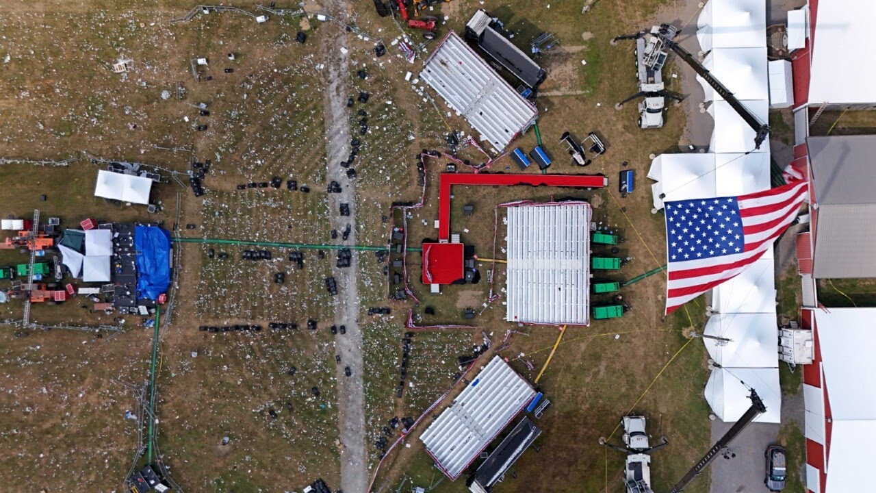 New footage shows aftermath of deadly Trump rally shooting