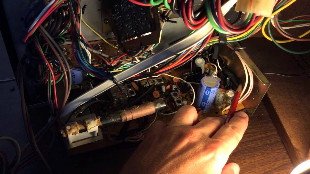 New Life For AM/FM Tuner/Amp From An Old Console TV (Curtis Mathes 1979)