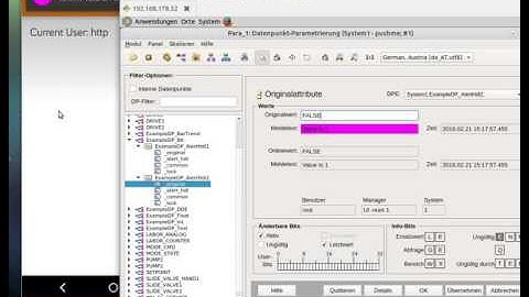 WinCC OA Push Notification Alarm Color