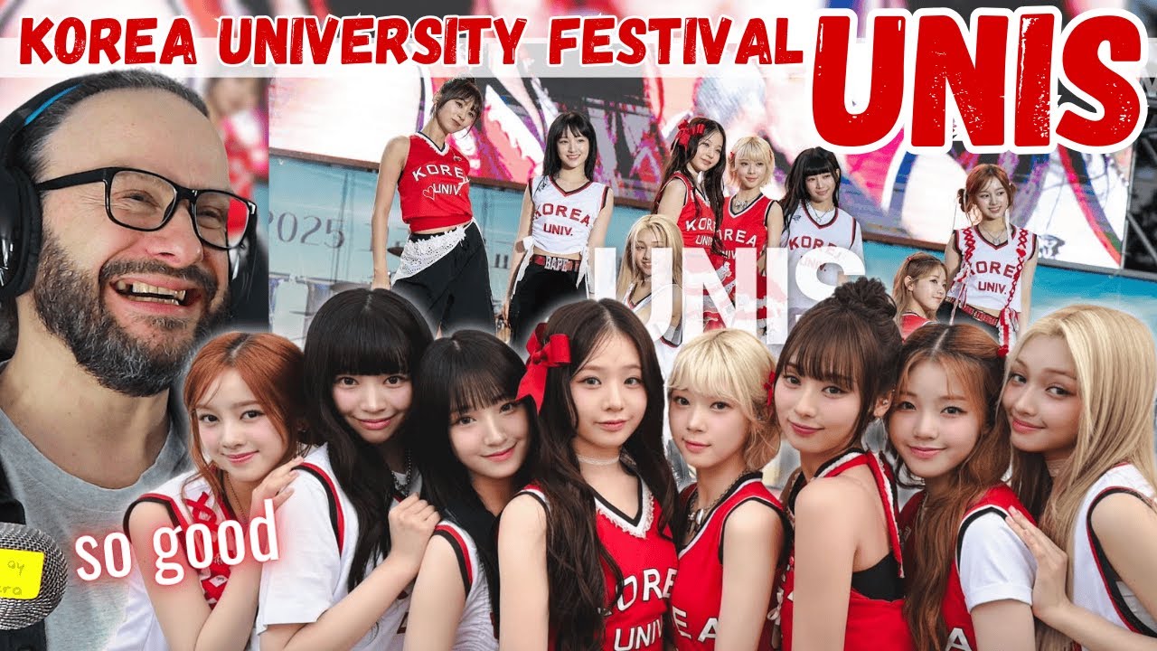 they owned the stage!!! UNIS(유니스)  - Korea University Festival full performance reaction
