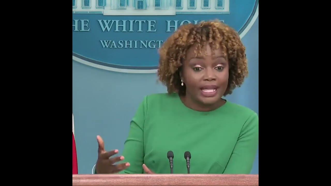 WH Press Sec Gets Confronted On Horrific Test Scores Under Joe Biden