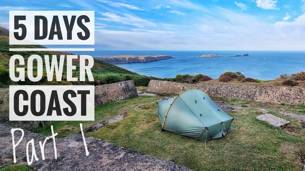 5 DAYS wild CAMPING and hiking the Wales Coast Path YouTube