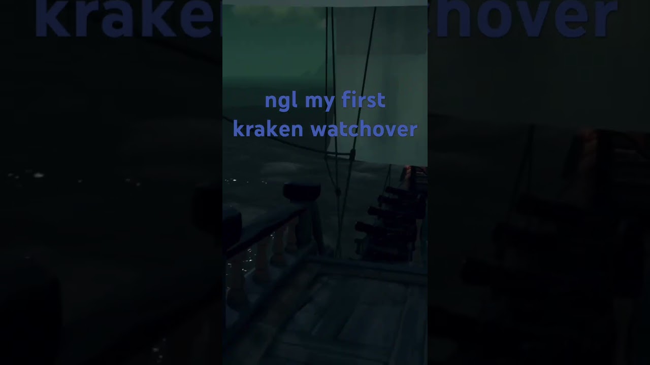 the kraken didnt spawn btw 