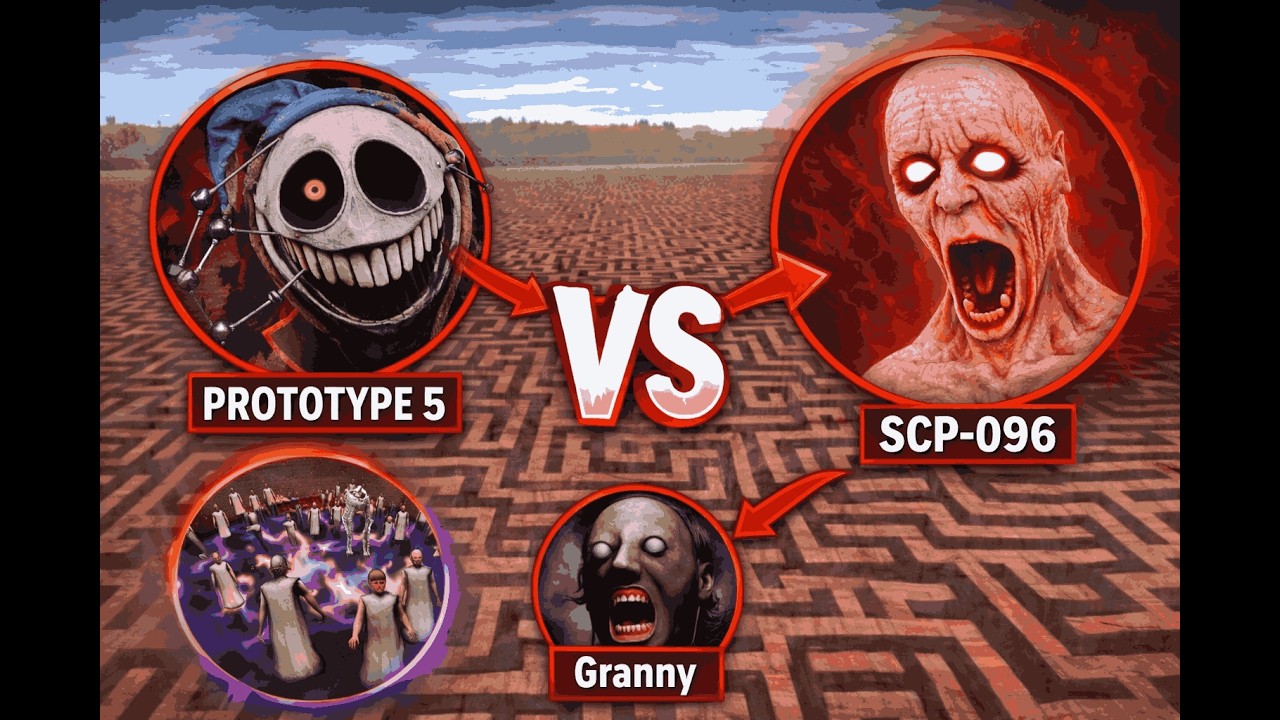Prototype 5 vs SCP-096… Granny Was NOT Ready | Garry’s Mod