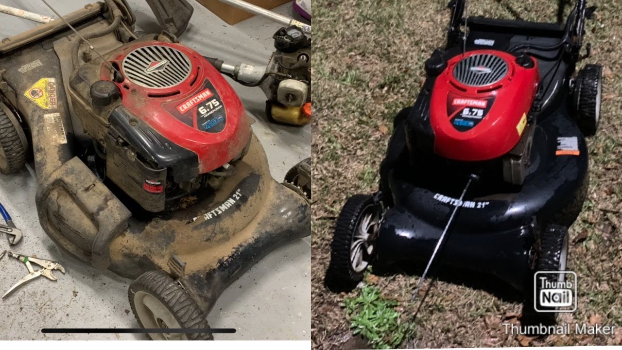 can-i-make-this-abandoned-4-push-mower-run-fix-and-flip-youtube