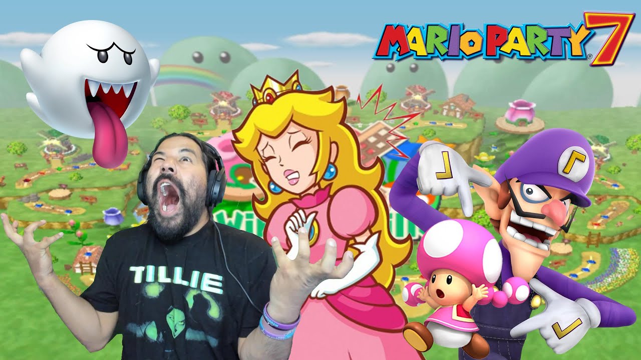 Mario Party 7: Peach THATS WHAT YOU GET!!!!