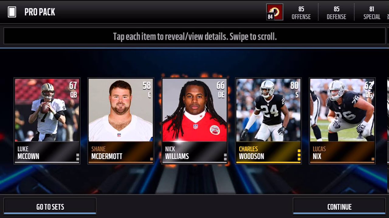 20 Pro-Pack Opening (Madden Mobile)