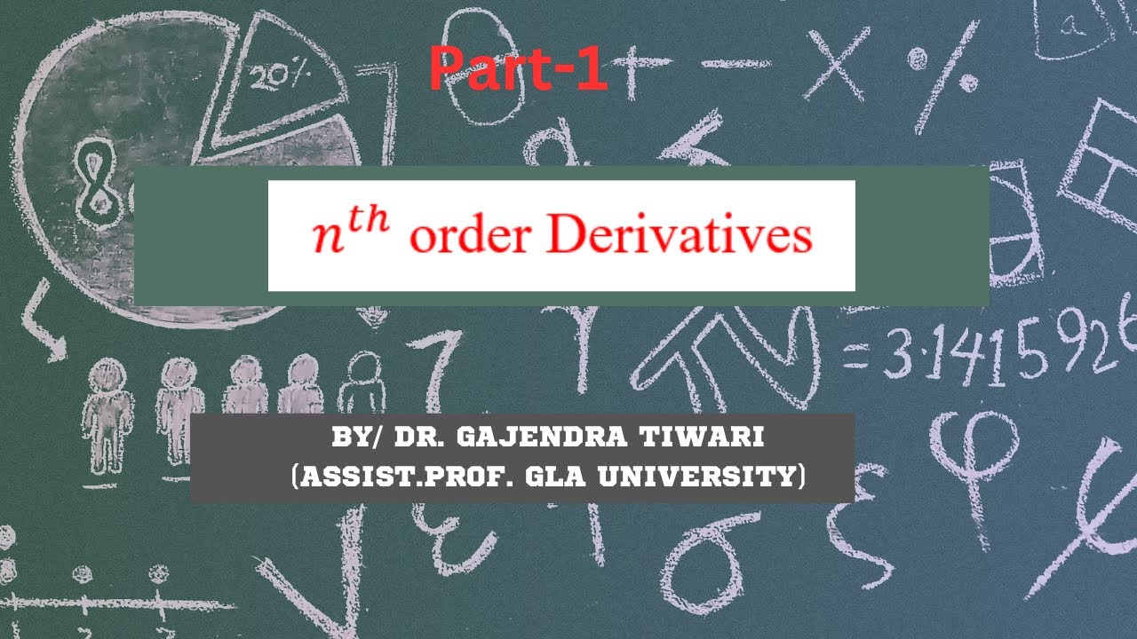 Calculations of n^th order derivative| Successive differentiation ...