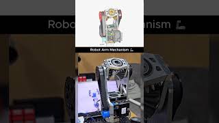 Robot Arm Mechanism | How Would You Rate This Build? 🤗 #robotics #engineering #mechanism