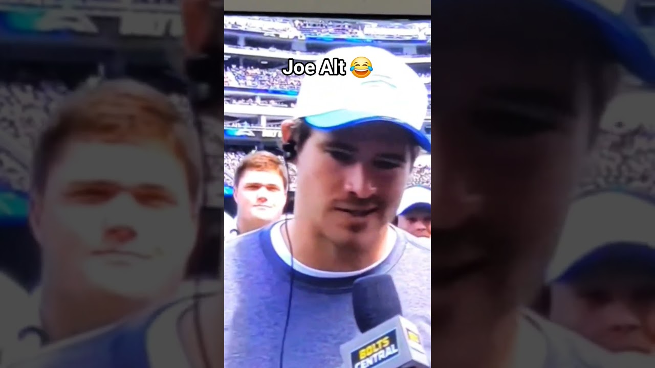 Hi Joe Alt 👋 😂