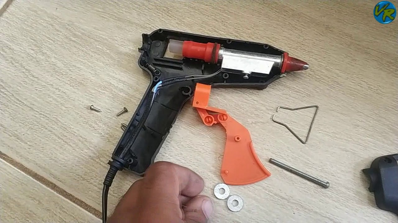 Consertando Gatilho Pistola De Cola Quente Cis B461 YouTube