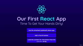 Editing Our First React App Udemy React Full course