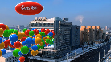 balloon animation CGI / blender #blender #animation #art #3d #aftereffects #afterffects3d #games #
