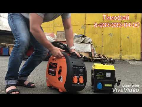 Генератор инверторный бензиновый Ergomax ER-1000i в кожухе и Elekon Power EPG1000i