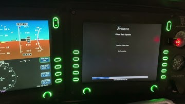 How to Update Jeppesen Charts on Avidyne Entegra EX5000 MFD on Cirrus SR22