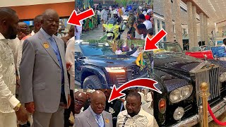 Watch The Breathtaking Arrival Of Otumfuo Osei Tutu II At Despite’s Multimillion Auto Museum Launch