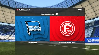 EA Sports FC 26 | Hertha BSC vs Fortuna Düsseldorf - 2. Bundesliga | Gameplay PS5