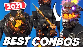 The Best Combos For Molten Battle Hound Skin 2021 Updatedlava Legends Pack - Fortnite