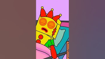 Numberblocks 3 is hit by a zombie outbreak  #animation #numberblocks #funny