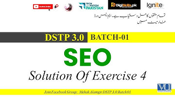digiskills seo exercise 4 solution 2025 | dstp 3.0 batch 01