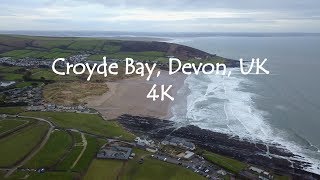 Croyde Bay, Devon, UK in 4K - DJI Mavic Pro