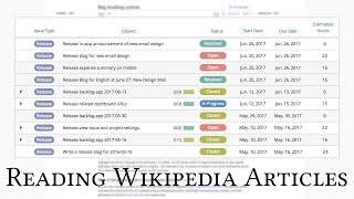 Bug tracking system - Reading Wikipedia Articles