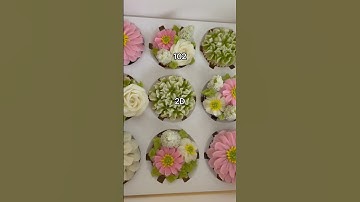 All Wilton piping tips! 🧁 #baking #cupcakes #cake #trending #shorts