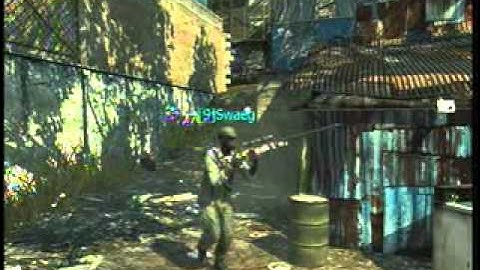 MW3 Random Throwing Knife