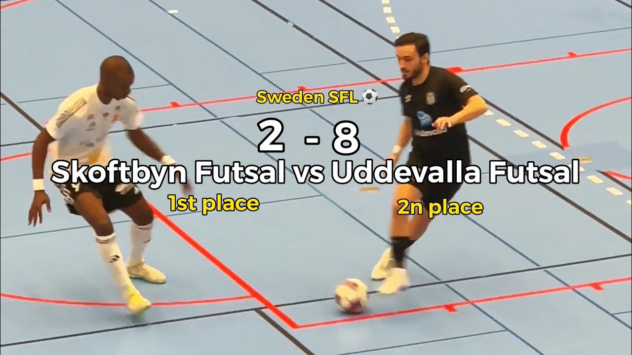 Skoftbyn futsal vs Uddevalla futsal 2-8 #futsal #goals #highlights #sweden #topleague