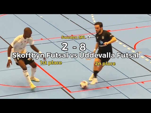 Skoftbyn futsal vs Uddevalla futsal 2-8 #futsal #goals #highlights #sweden #topleague class=