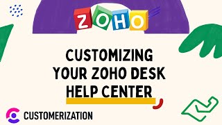 Customizing your Zoho Desk Help Center - Theme, Images, Colors screenshot 1