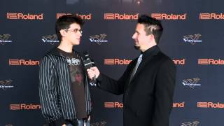 #05 Gabriel Guilherme Interview; V-Drums World Championship 2012
